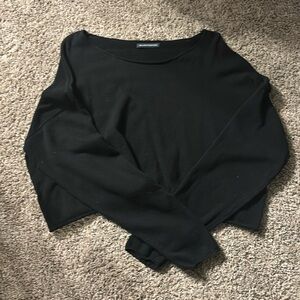 brandy melville off the shoulder long sleeve